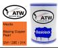 Preview: Mazda, Blazing Copper Pearl, GW / 28E / 31K: 500ml Lackdose, von ATW Autoteile West.